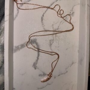 Kendra Scott Stormi Necklace in Rose Gold